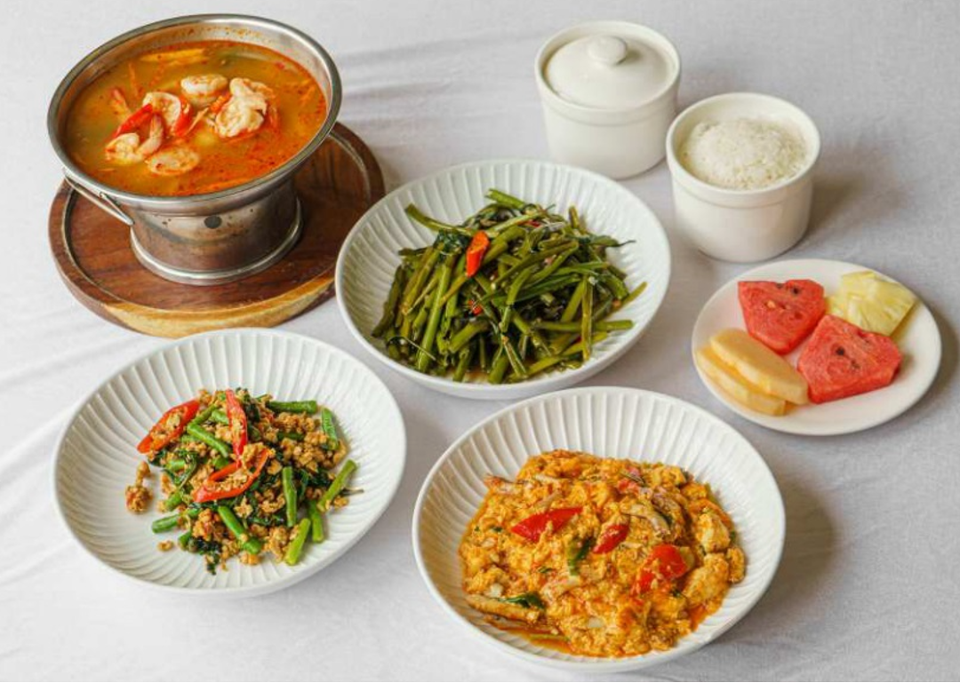 タイ料理のご昼食